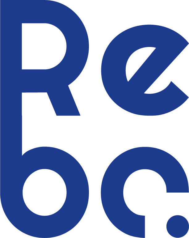 Logo du festival REBO sans baseline en version verticale