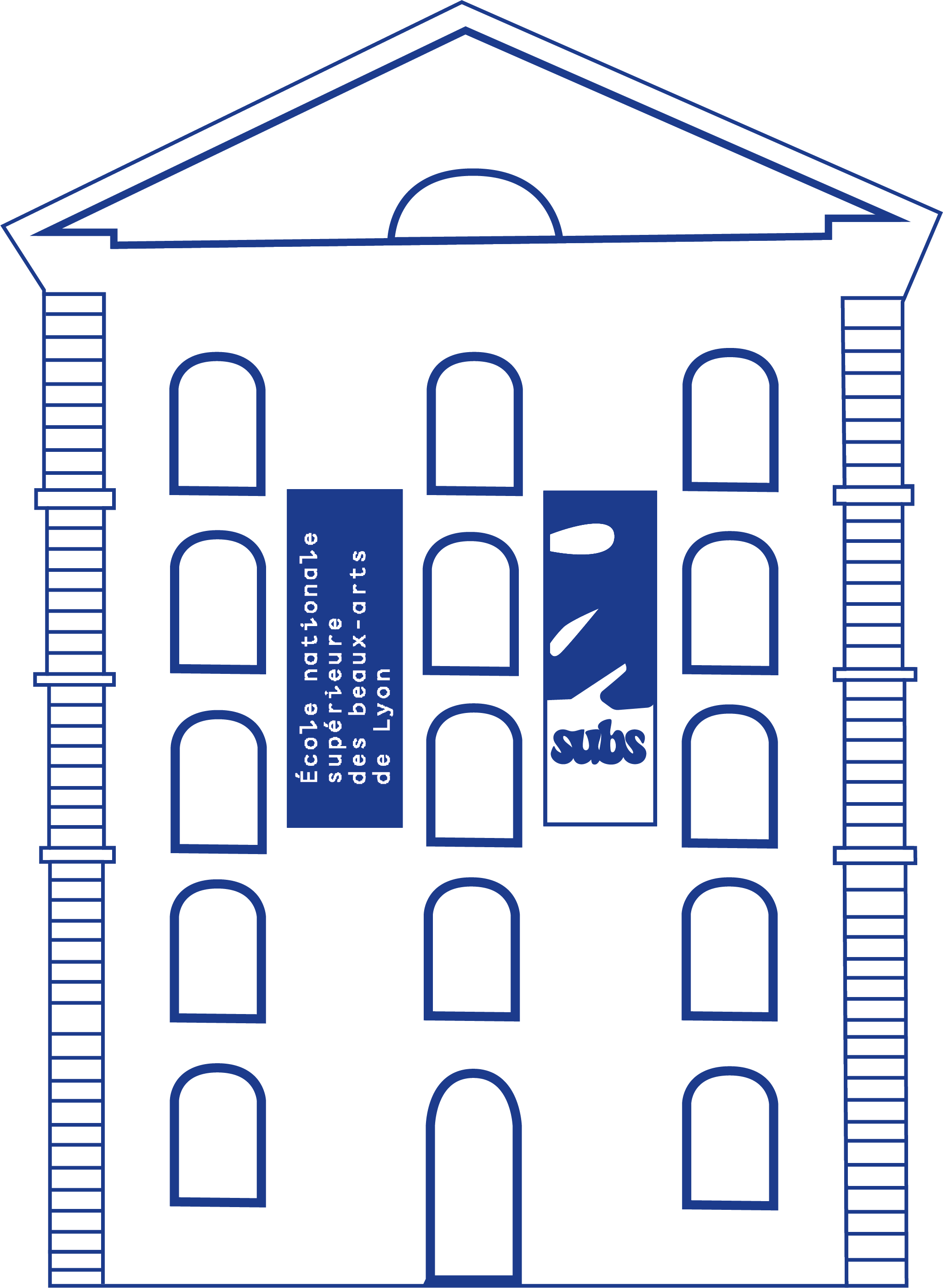 Illustration du bâtiment des subsistances
