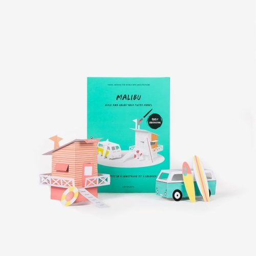 Présentation du kit a construire Malibu de la marque Cinq Point